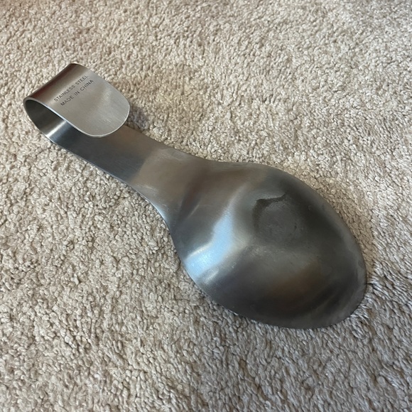 Stainless Steel Spoon Rest - Picture 2 of 5